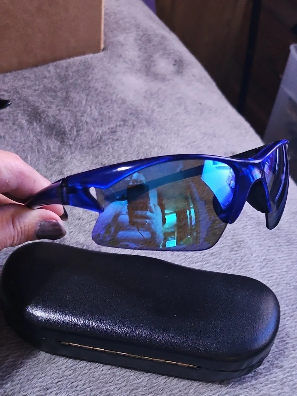 Artic Blue Mens Sunglasses